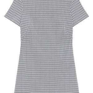 NWT Theory Short Sleeve A-Lined Mini Dress in Black and White Size 4